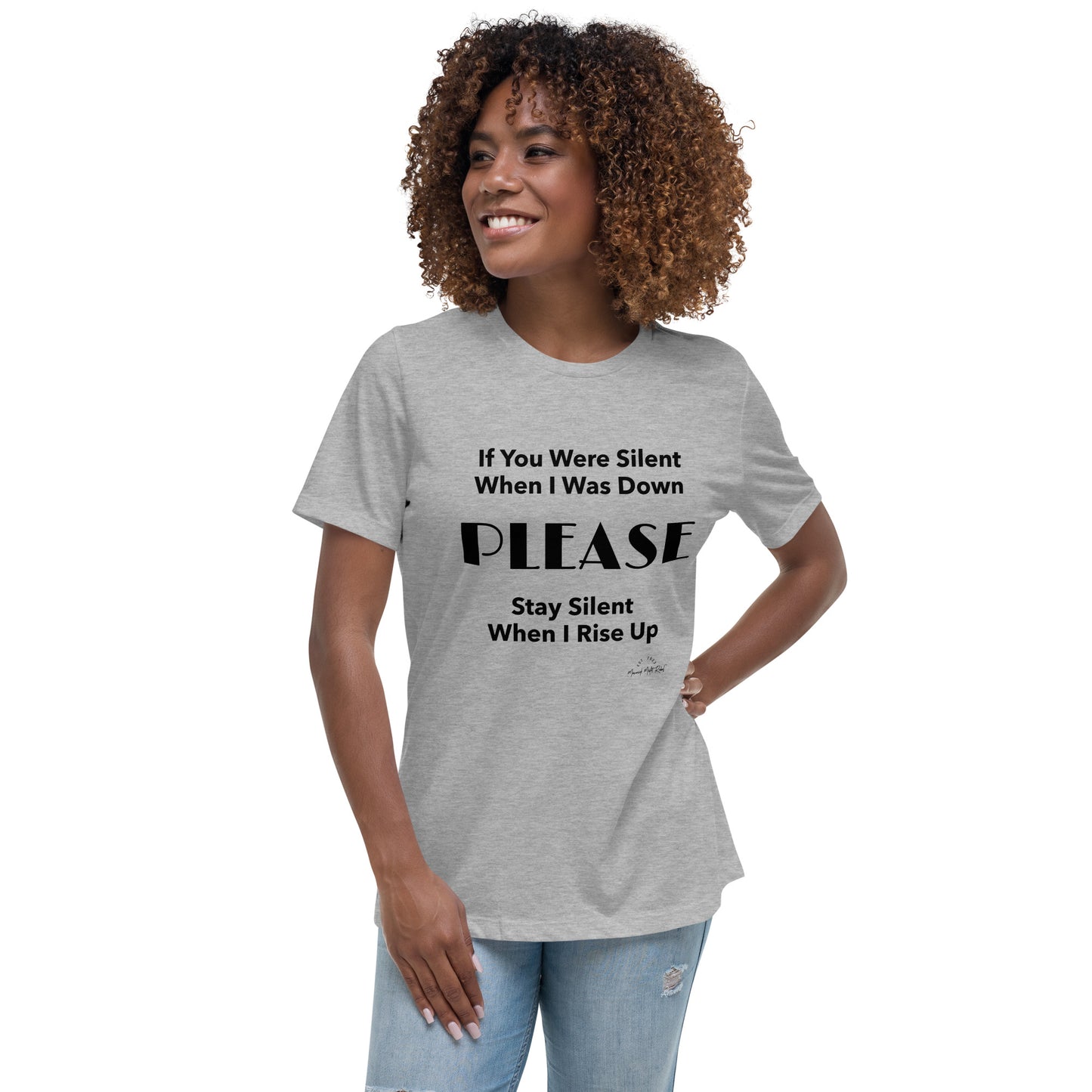 SILENT Women's Relaxed T-Shirt LT