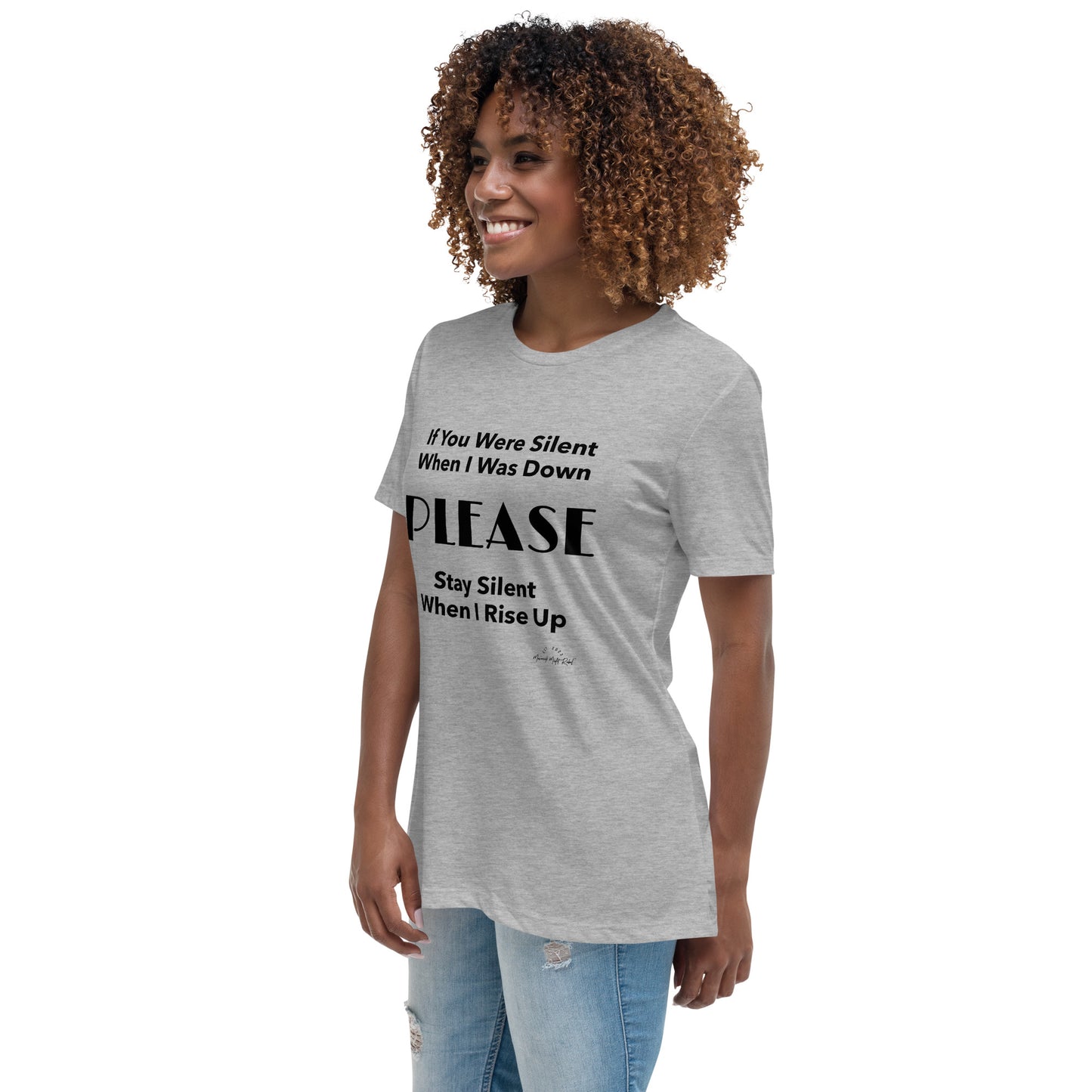 SILENT Women's Relaxed T-Shirt LT