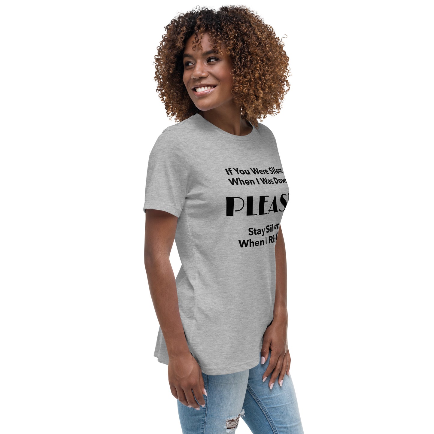 SILENT Women's Relaxed T-Shirt LT