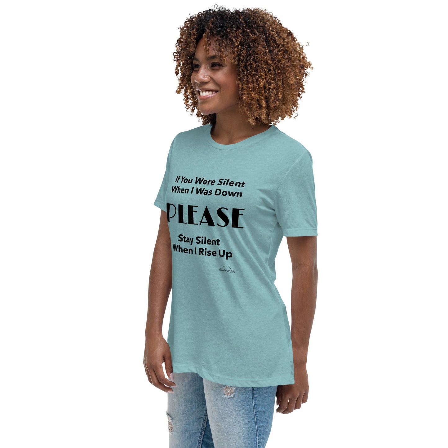 SILENT Women's Relaxed T-Shirt LT