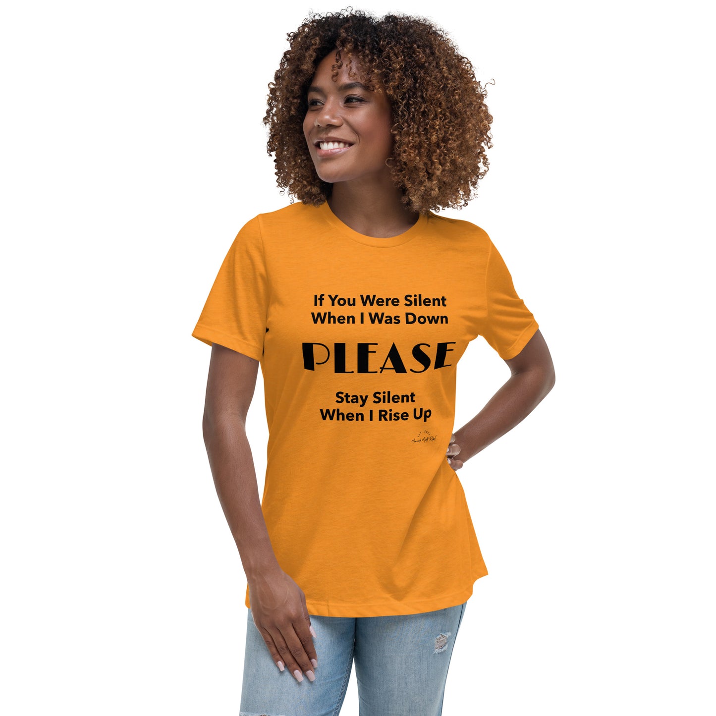 SILENT Women's Relaxed T-Shirt LT