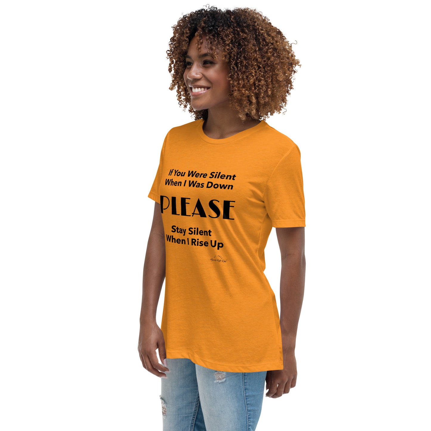 SILENT Women's Relaxed T-Shirt LT