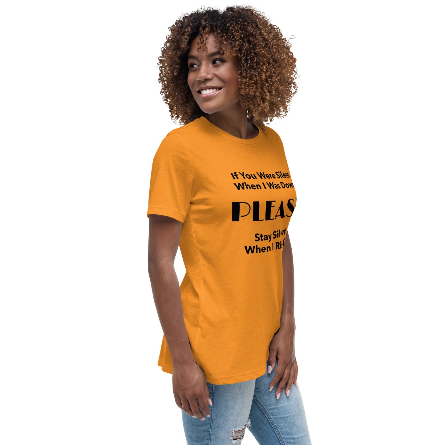 SILENT Women's Relaxed T-Shirt LT