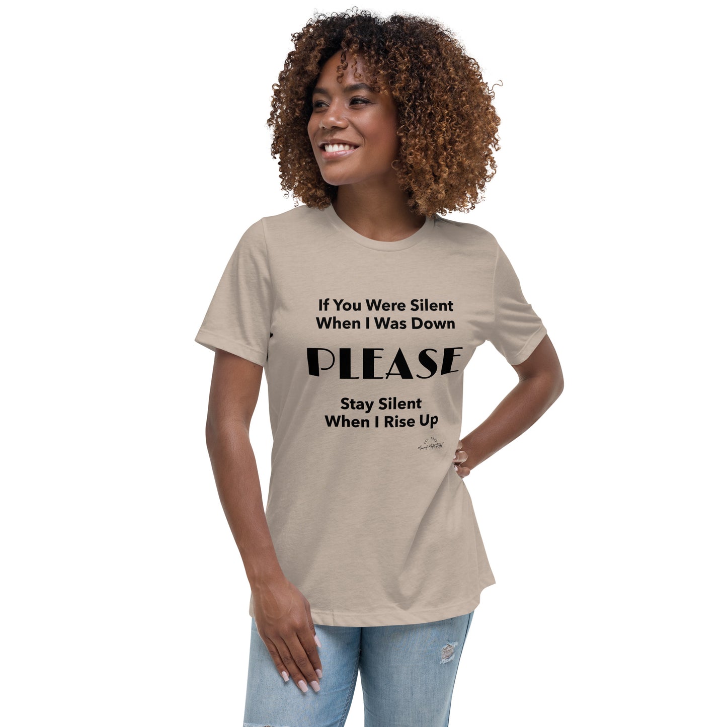 SILENT Women's Relaxed T-Shirt LT