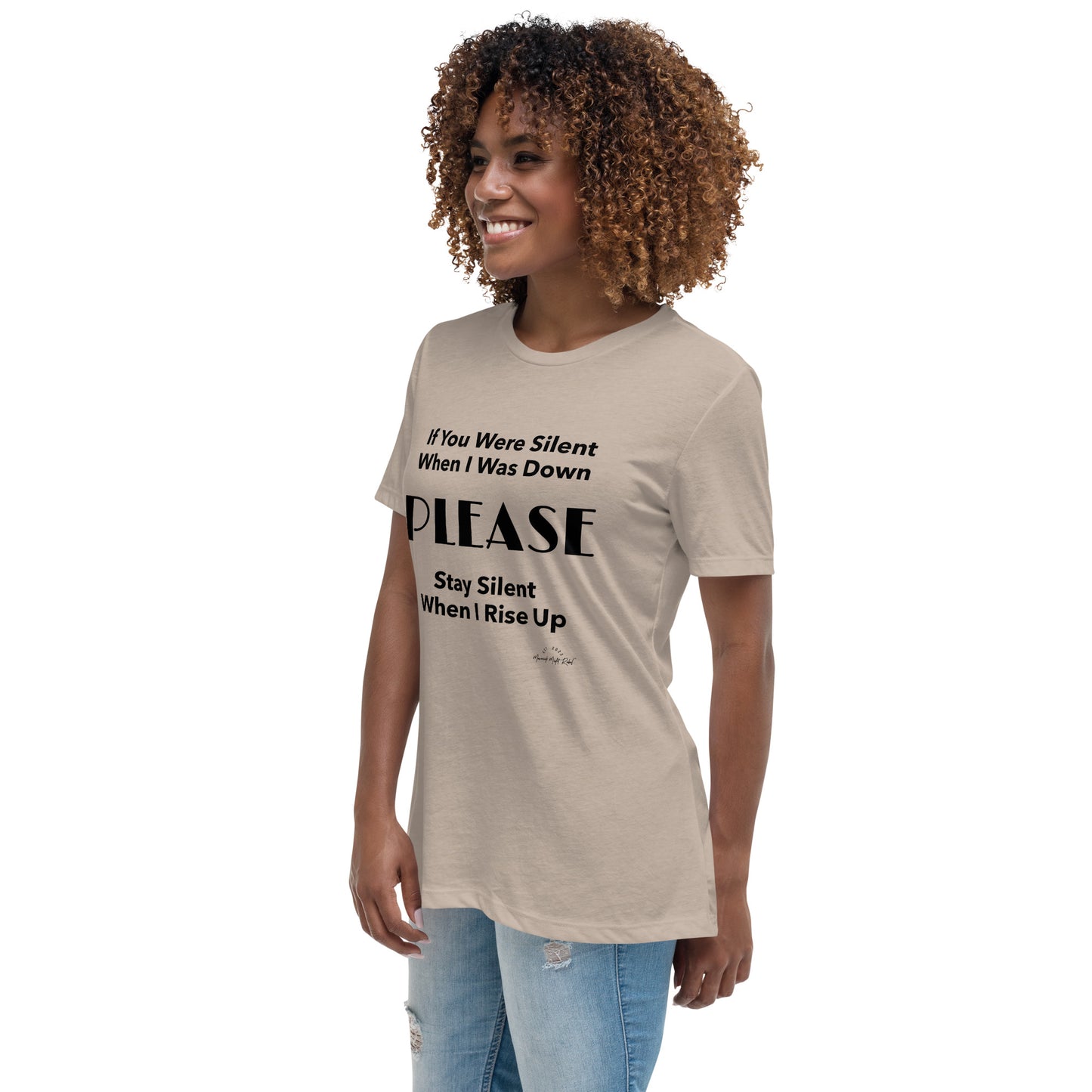 SILENT Women's Relaxed T-Shirt LT