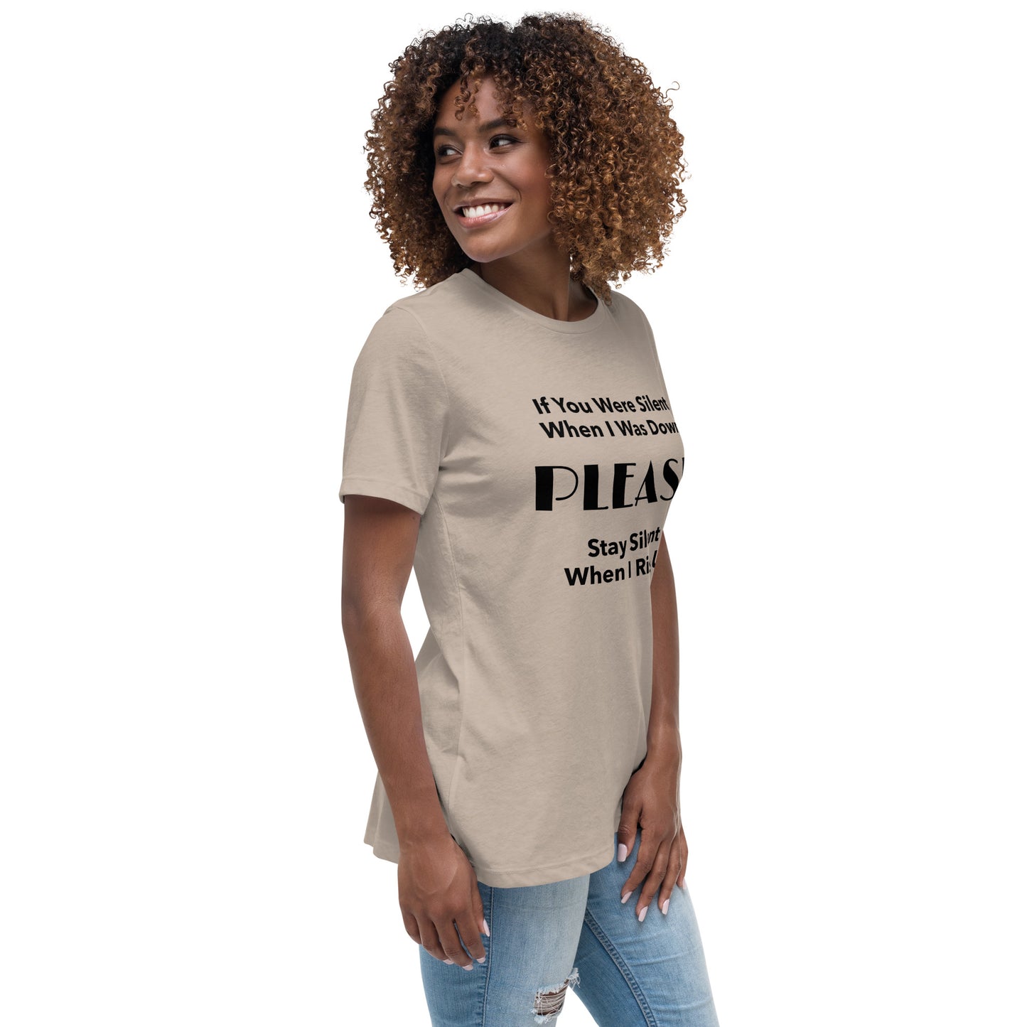 SILENT Women's Relaxed T-Shirt LT