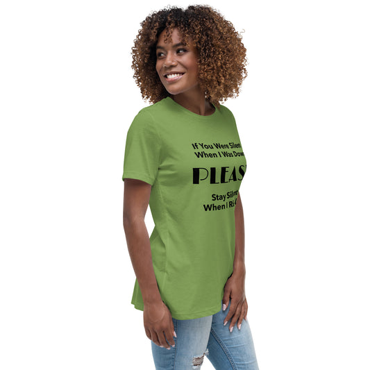 SILENT Women's Relaxed T-Shirt LT