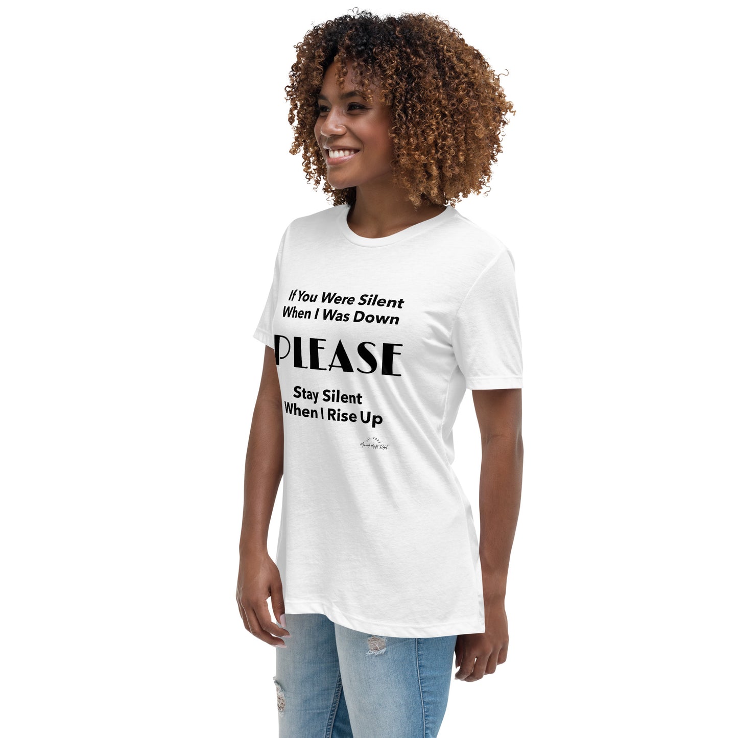 SILENT Women's Relaxed T-Shirt LT