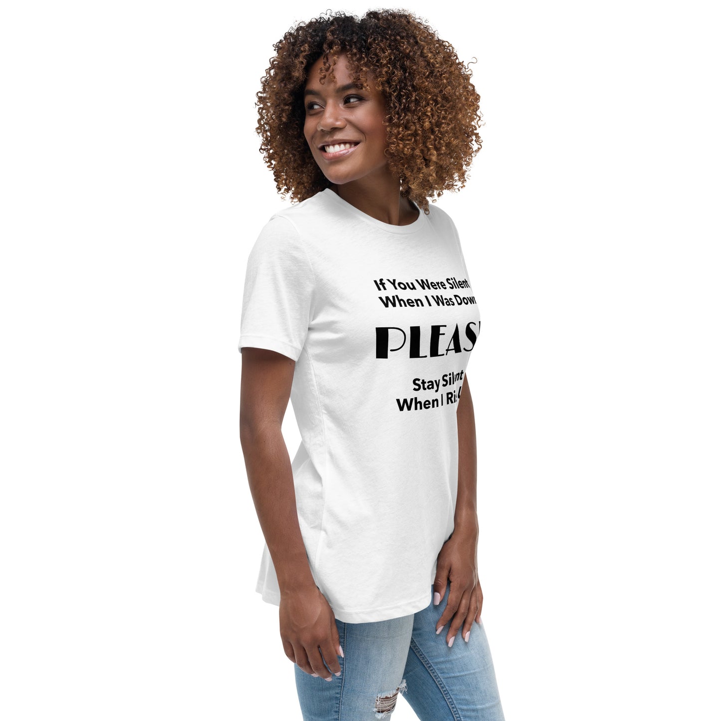 SILENT Women's Relaxed T-Shirt LT